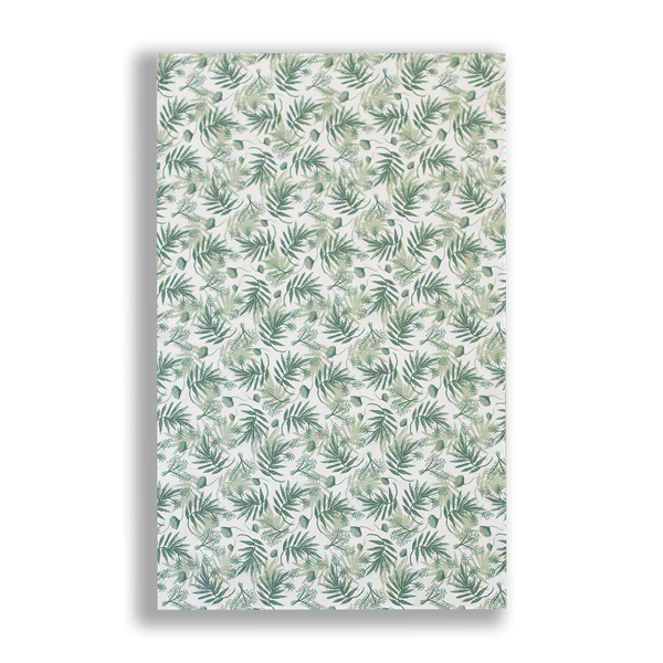 BORDSDUK GRÖN MÖNSTER 140X90 CM. ROYAL CAMPING