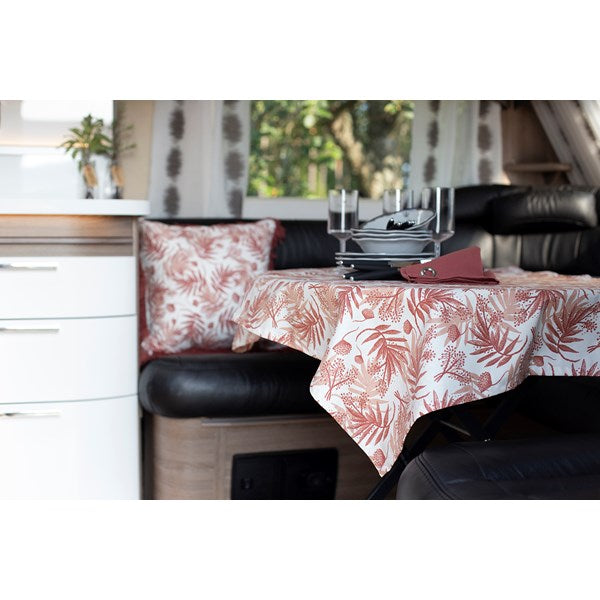 BORDSDUK ROSA MÖNSTER 140X90 CM. ROYAL CAMPING