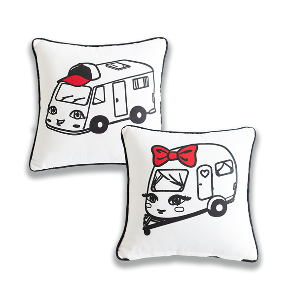 KUDDE CAMPING KIDZ 45X45 CM. ROYAL CAMPING