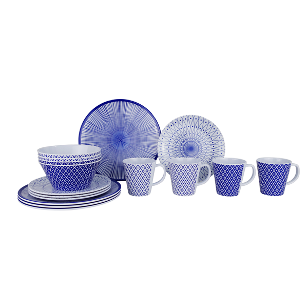 SERVIS GALAXY MIX 16-DELAR