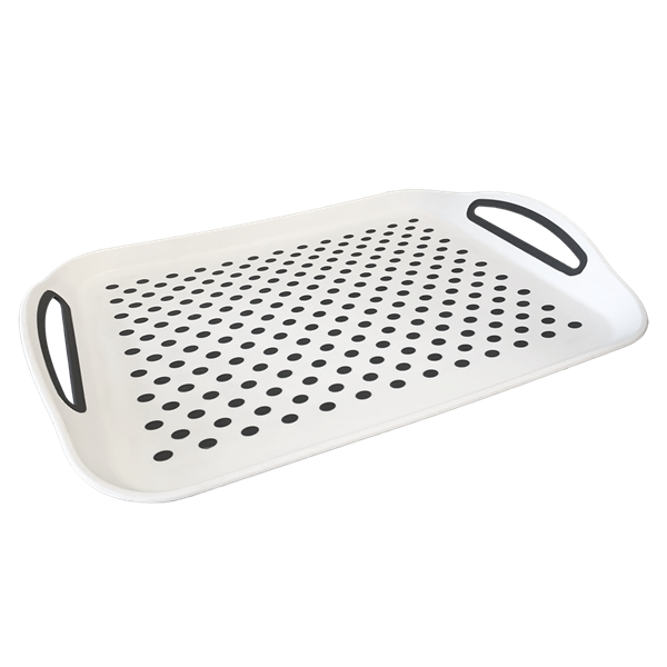 BRICKA/VATTENUPPSAMLARE GRÅ/VIT. PASSAR T09-118N