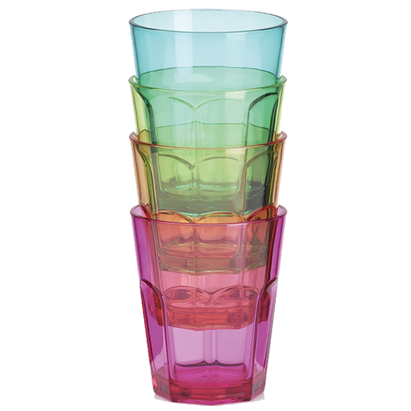 DRICKSGLAS 34CL. POLYKARBONAT 4-PACK