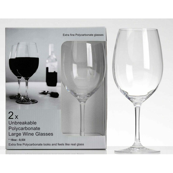 VINGLAS 53CL. POLYKARBONAT 2-PACK