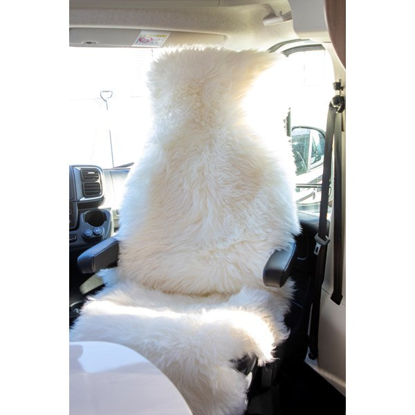 FÅRSKINN GENTLY VIT 180X60CM. ROYAL CAMPING