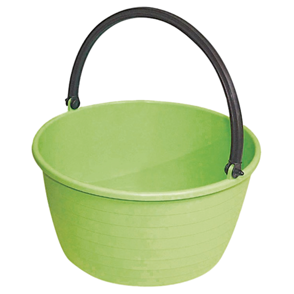 DISKBALJA MED INSATS LIME BALJA, GRÅ INSATS