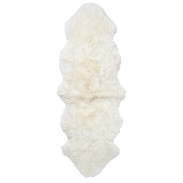 FÅRSKINN GENTLY VIT 180X60CM. ROYAL CAMPING