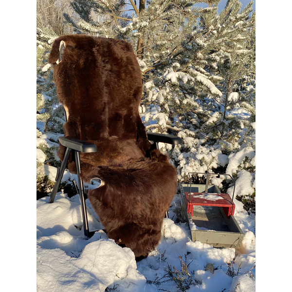 FÅRSKINN GENTLY BRUN 180X60CM. ROYAL CAMPING