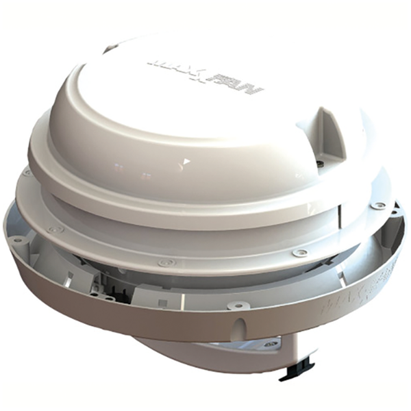 FLÄKT MAXXFAN DOME VIT 12V. 220MM DIAMETER