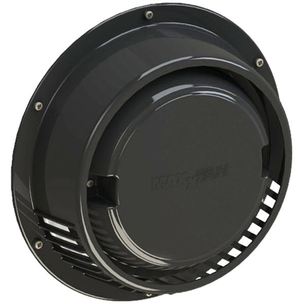 FLÄKT MAXXFAN DOME PLUS SVART 12V. 220MM DIA. LED