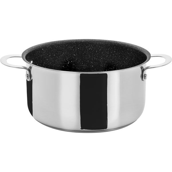 KASTRULLSET ACADEMY INOX 10-DELAR. Ø 22 CM