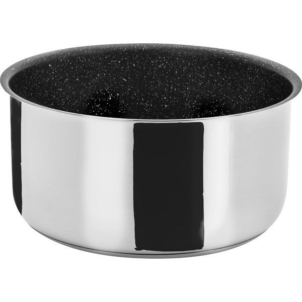 KASTRULLSET ACADEMY INOX 10-DELAR. Ø 22 CM