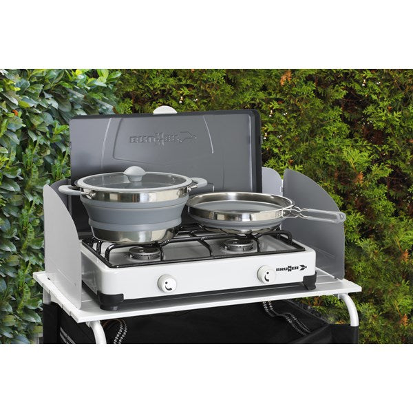 KASTRULLSET VOLCANO SILIKON 10-DELAR. Ø 24 CM