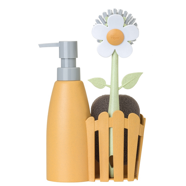 DISKSET FLORGANIC ORANGE 4-DELAR