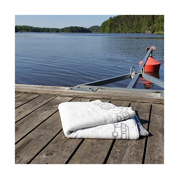 BADHANDDUK HUSBIL 70X150CM. BOMULLSFROTTÉ