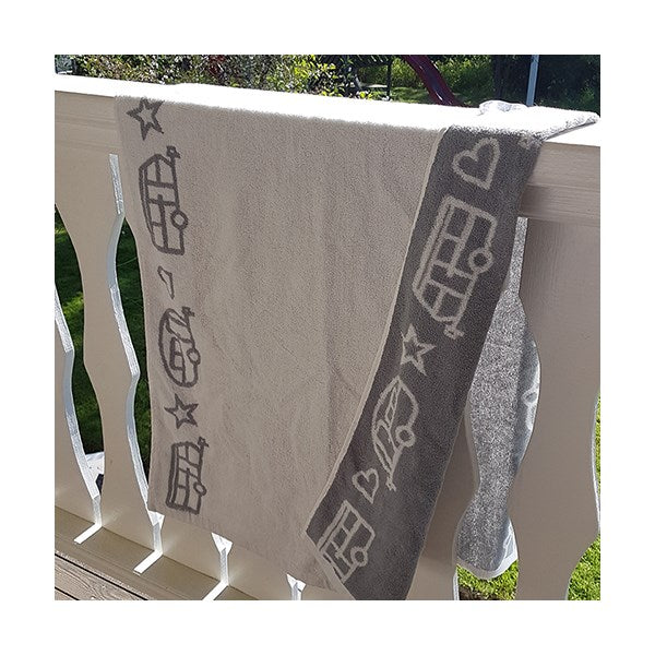 BADHANDDUK HUSVAGN 70X150CM. BOMULLSFROTTÉ