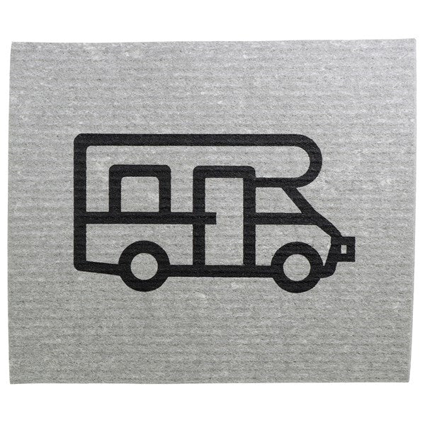 DISKTRASA HUSBIL CLASSIC GRÅ. 17X20CM