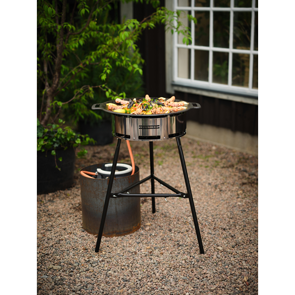 STEKHÄLL SET PRO STEEL 58CM MUURIKKA