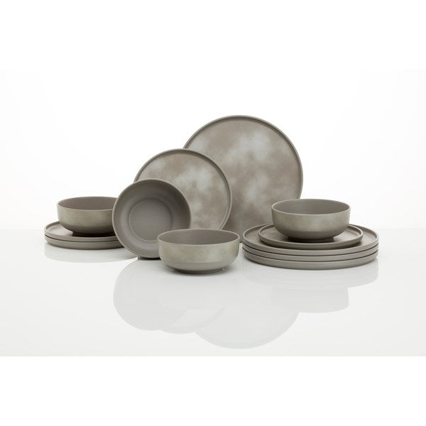 MELAMINSERVIS PEBBLE SKY 12-DELAR