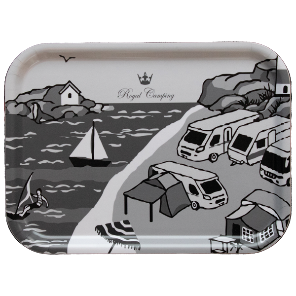 BRICKA SMÖGEN ROYAL CAMPING. 20X27CM