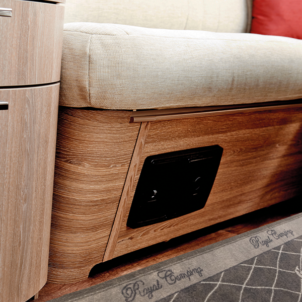 GÅNGMATTA ROYAL CAMPING GRÅ. 80CM. 1 ST= 25 METER