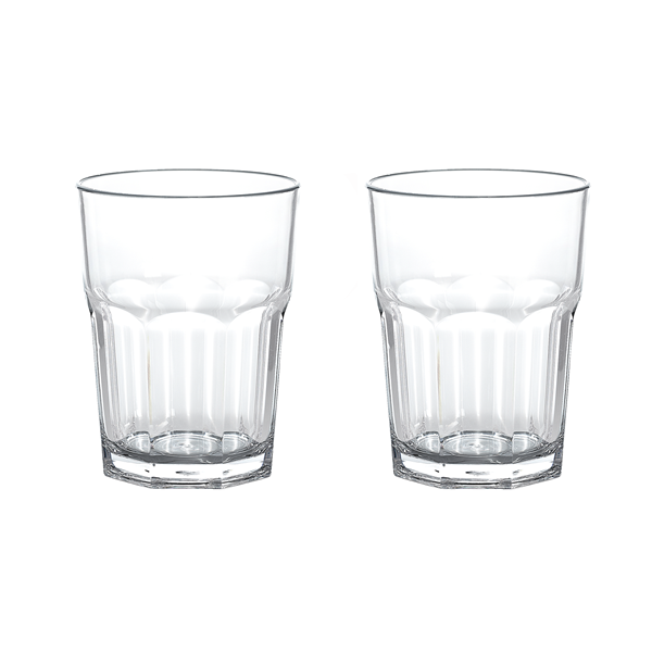 DRICKSGLAS 33 CL 2-PACK. STAPELBARA