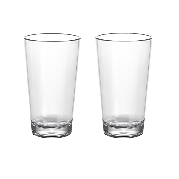 LATTE GLAS 35 CL 2-PACK POLYKARBONAT