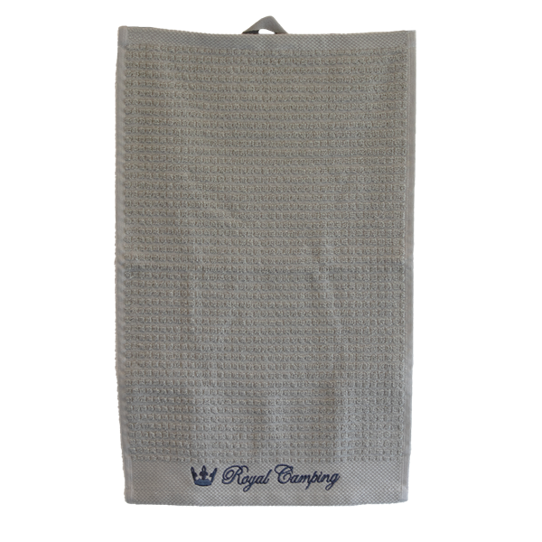 HANDDUK ROYAL CAMPING 30 X 50 CM, GRÅ
