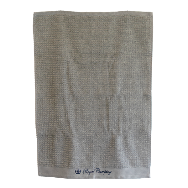 HANDDUK ROYAL CAMPING 50 X 70 CM, GRÅ