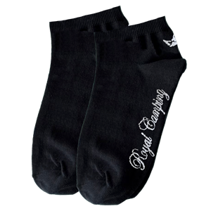 STRUMPOR ROYAL CAMPING SVARTA. STORLEK 36-40