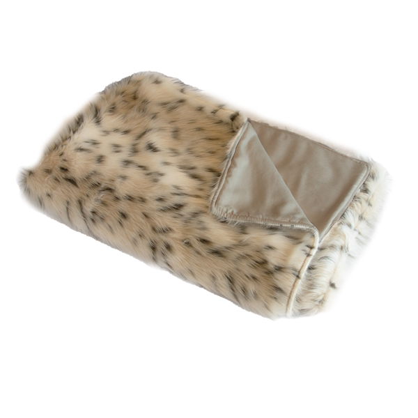 PLÄD SNÖLEOPARD ROYAL CAMPING 120X150CM