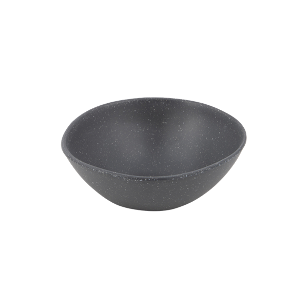 SERVIS HOXTON MÖRKGRÅ 16 DELAR. MELAMIN