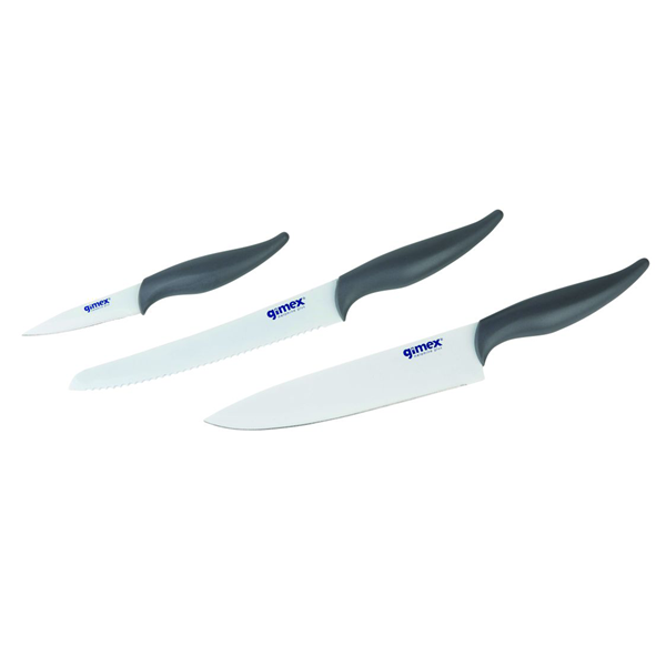 KNIVSET GIMEX SET OM 3ST KNIVAR