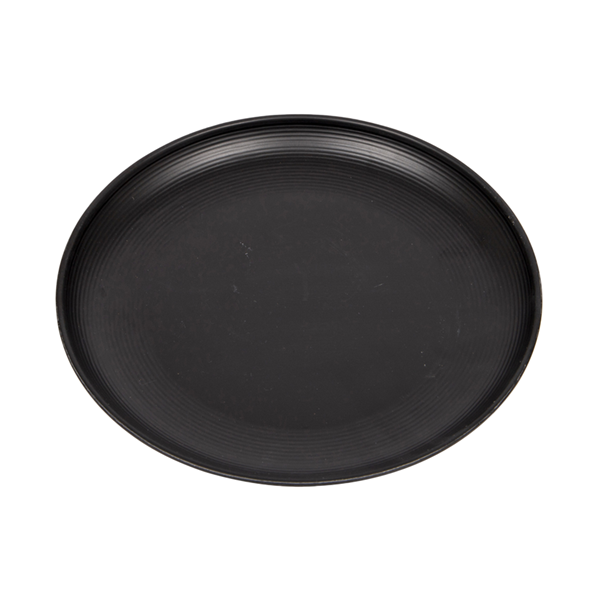 SERVIS ORVILLE 16 DELAR SVART. MELAMIN