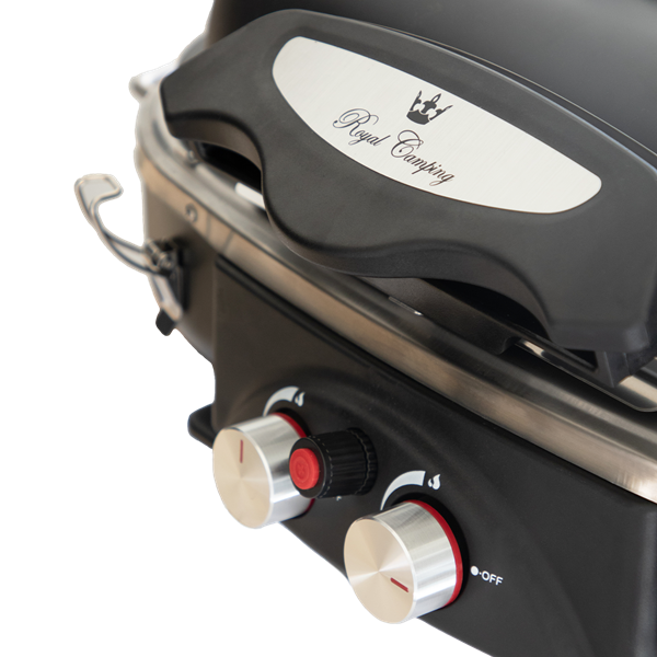 ROYAL CAMPING GASOLGRILL FÄLLBART STATIV