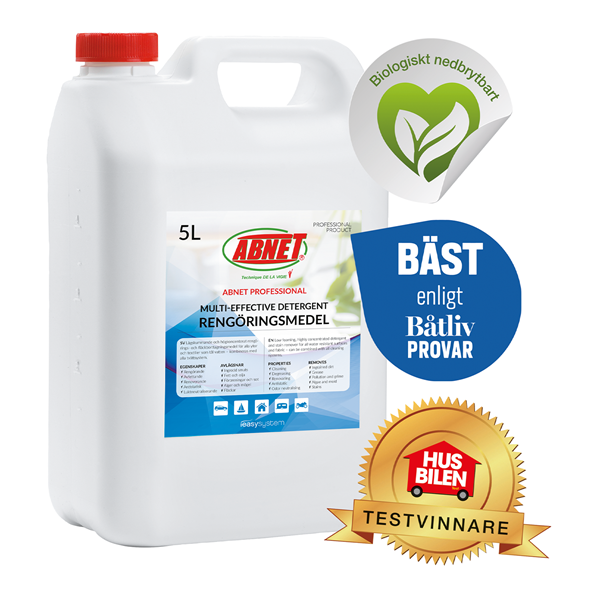 RENGÖRINGSMEDEL ABNET 5 L STYCKVIS. 3ST I YTTERKART