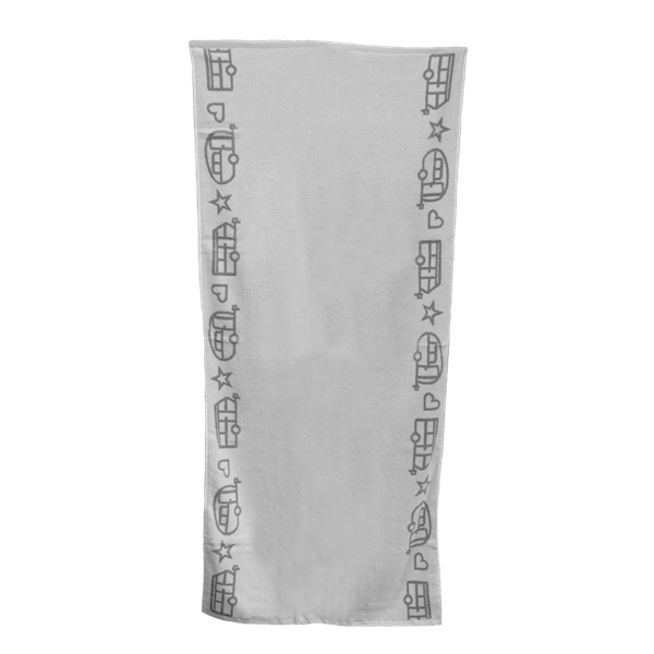 BADHANDDUK HUSVAGN 70X150CM. BOMULLSFROTTÉ