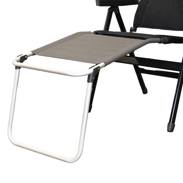 FOTSTÖD "WECAMP" TONGA GRÅ/SVART.