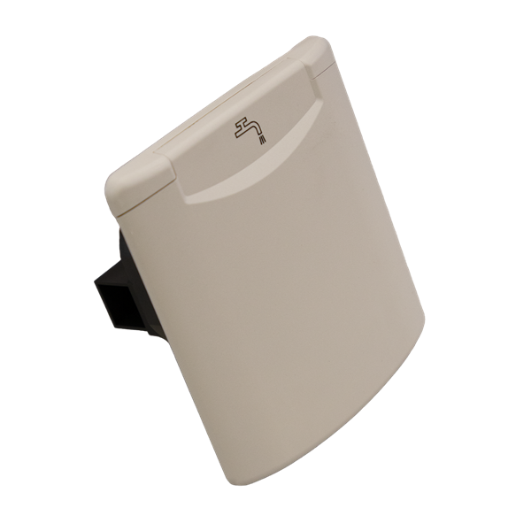 VATTENINTAG 1/2" GRÅ MED MAGNETVENTIL.