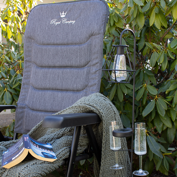 SOLCELLSLAMPA "PATHWAY" ROYAL CAMPING. H: 115CM