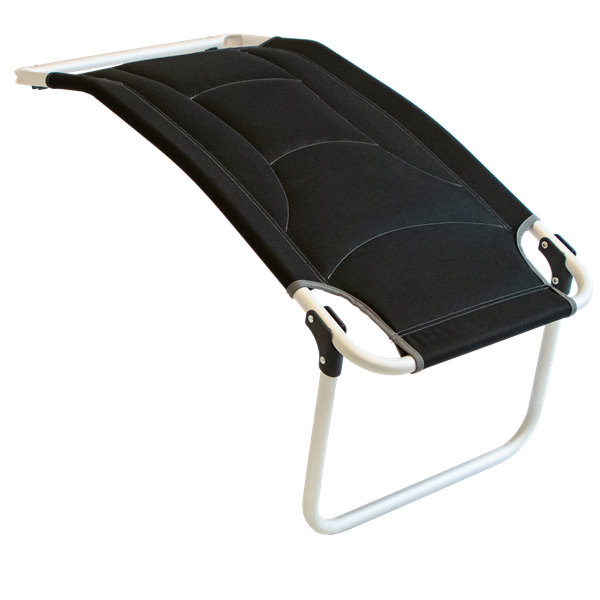 FOTSTÖD WECAMP SVART NOVA STOL.