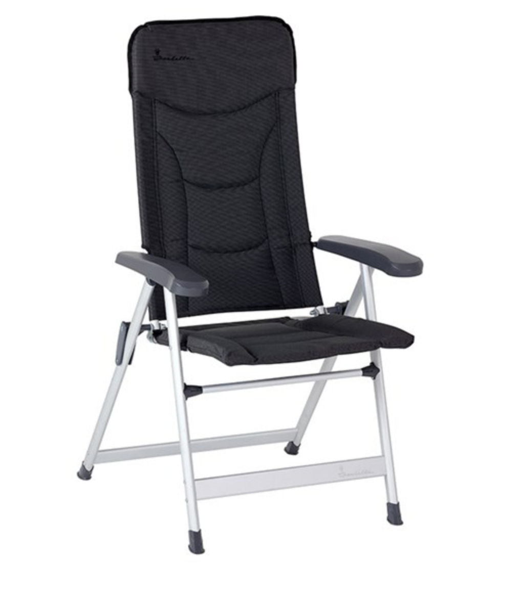 Campingstol Loke med hög rygg