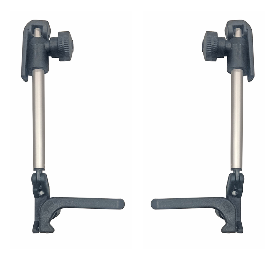 FÖNSTERHÅLLARE MED SKRUV PAR 265/415 MM SVART