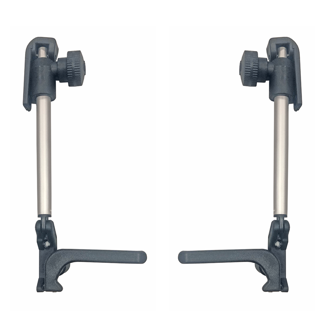 FÖNSTERHÅLLARE MED SKRUV PAR 295/475 MM SVART