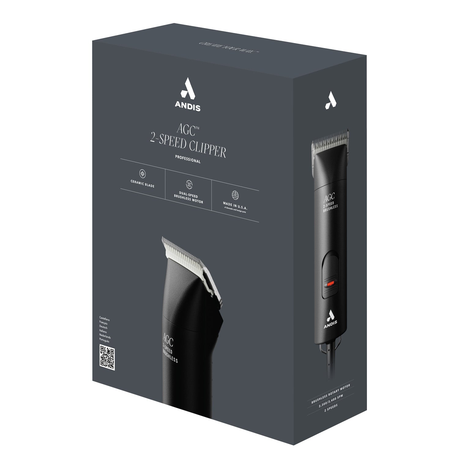Andis 2-speed Clipper Professional