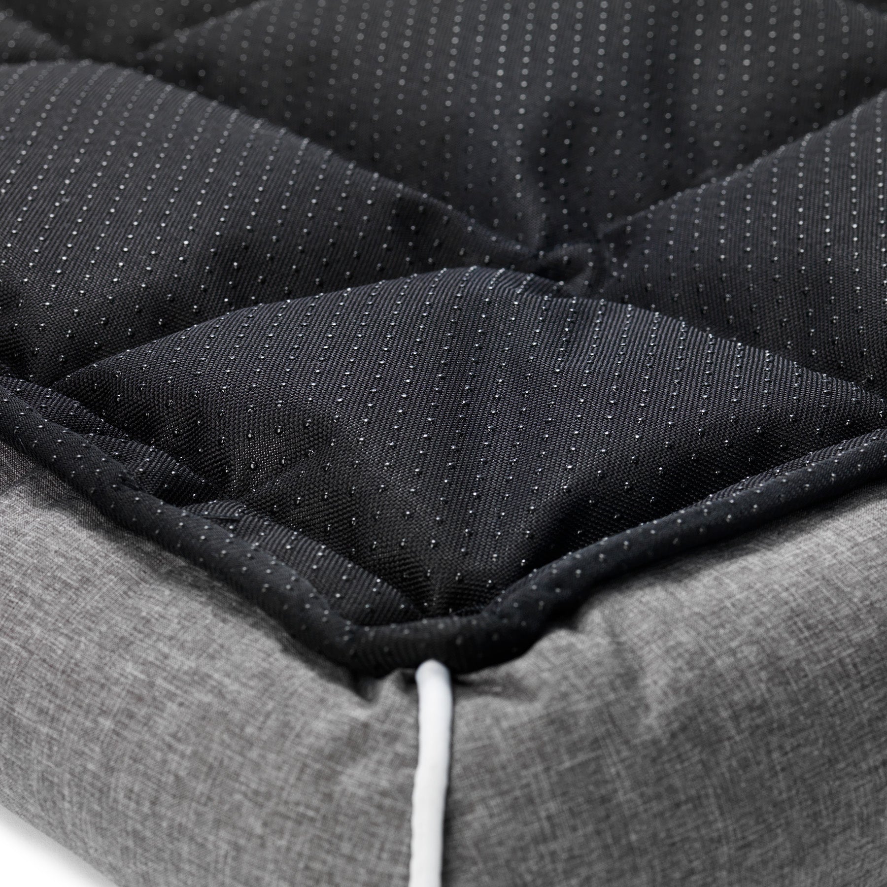 Buddy Hunddyna med kant Grå XXL