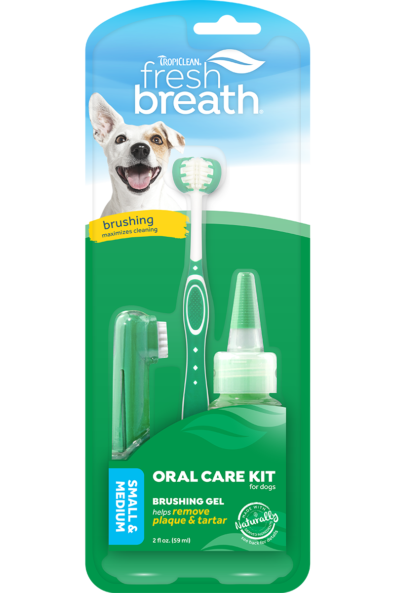 Tropiclean Oral Care Kit for Dogs
