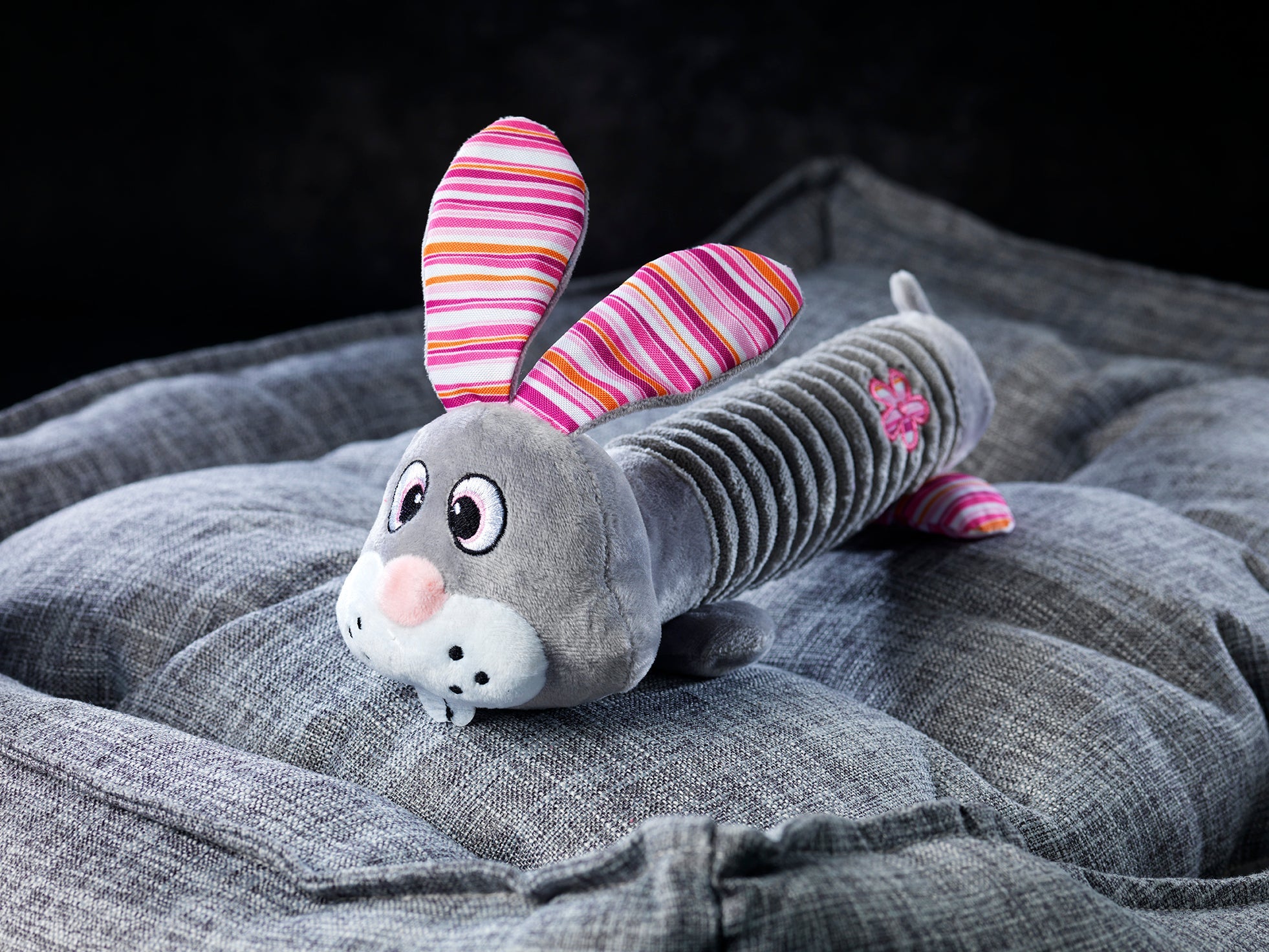 Dogman Leksak Rabbe Tub Grå