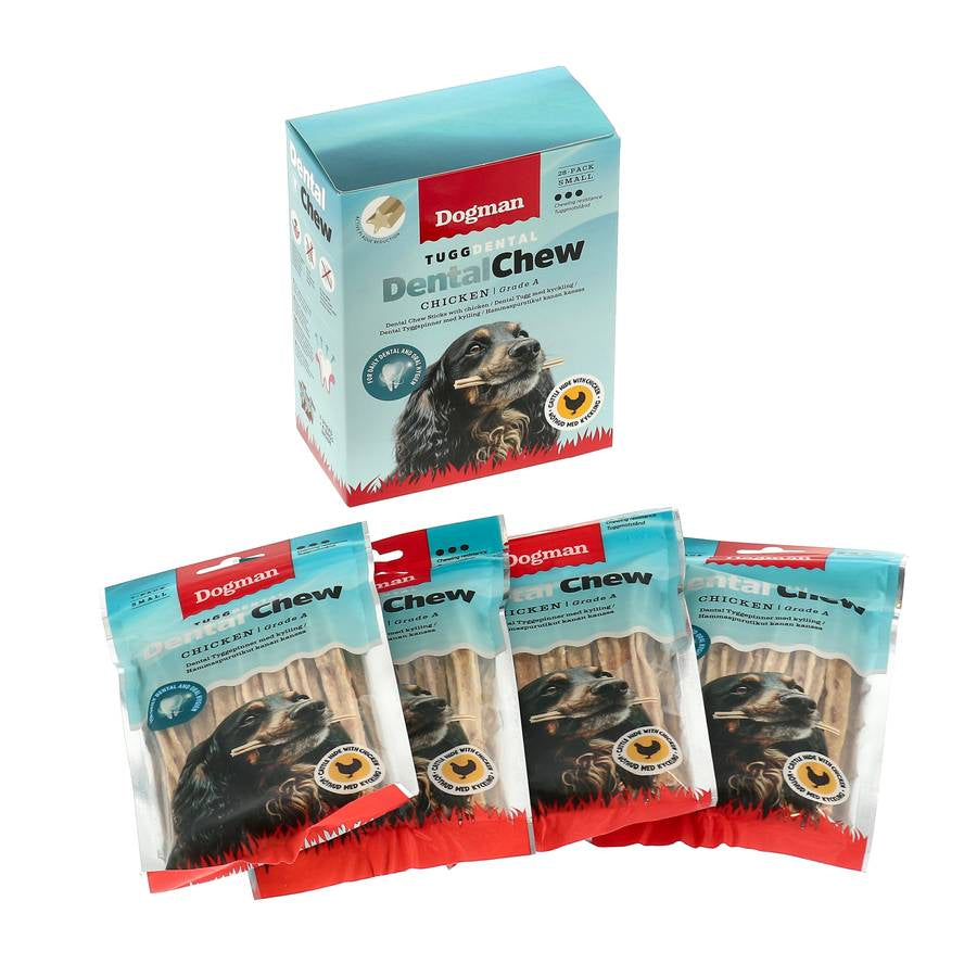 Dogman Dental Chew Bone S Chicken 28p